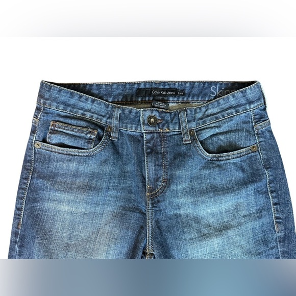 Calvin Klein Jeans Skinny Jeans Blue Women’s Size 8. - Picture 3 of 15